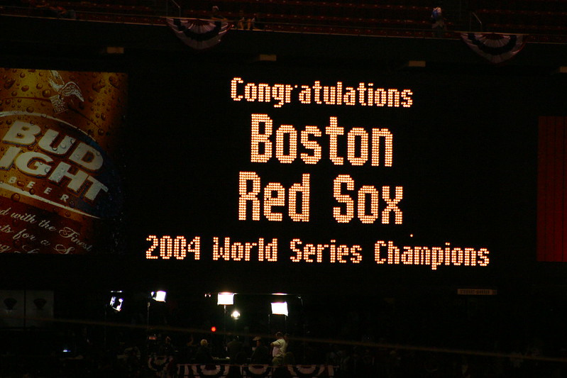 2004 World Series DVD for the Red Sox