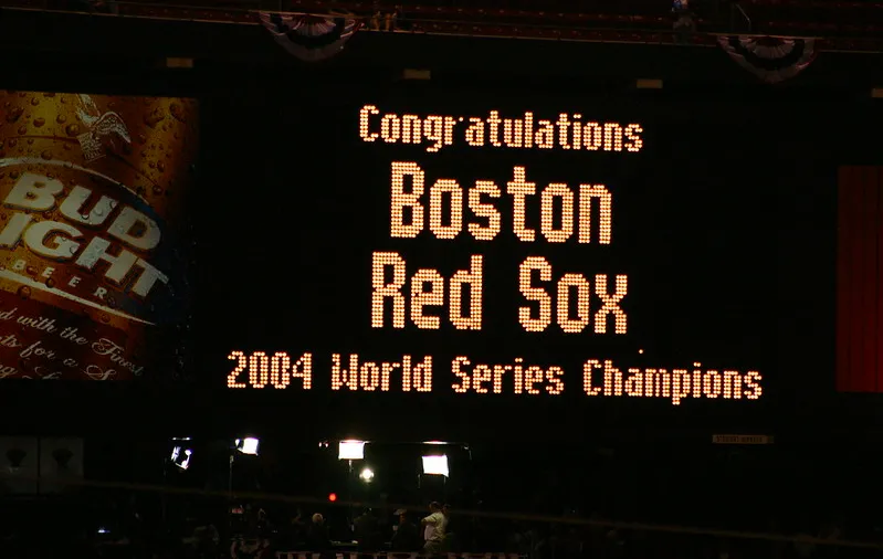 Get your hands on the exclusive 2004 World Series Photos DVD available for purchase on Ebay! Relive the iconic moments from the championship series.