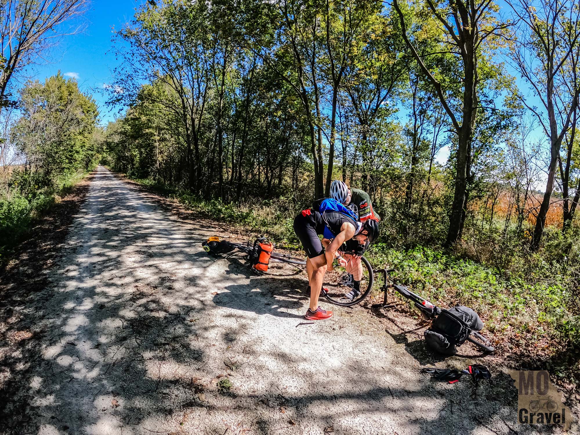 Flat Tube on the Katy Trail