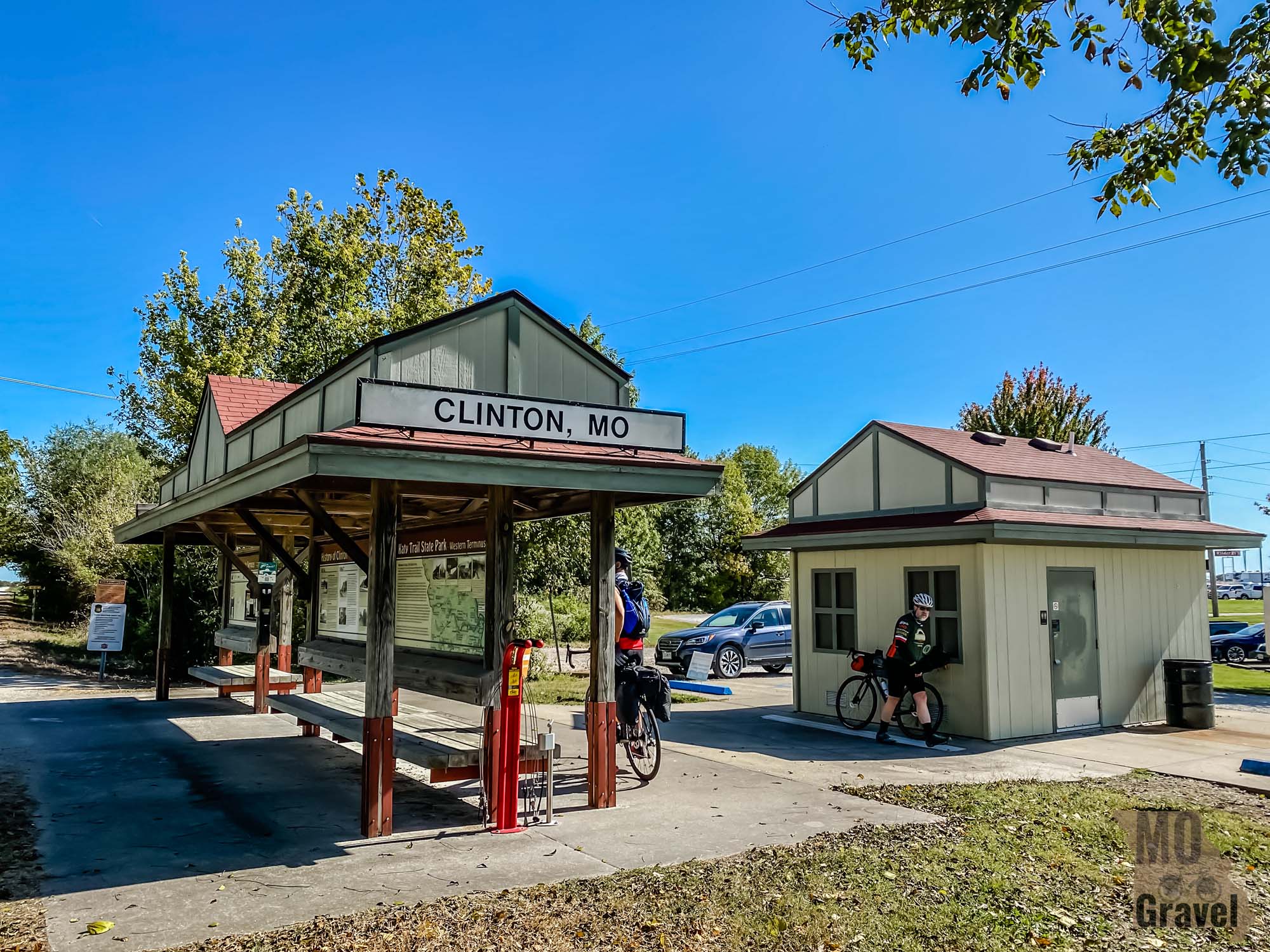 Katy Trail Clinton Missouri Trailhead