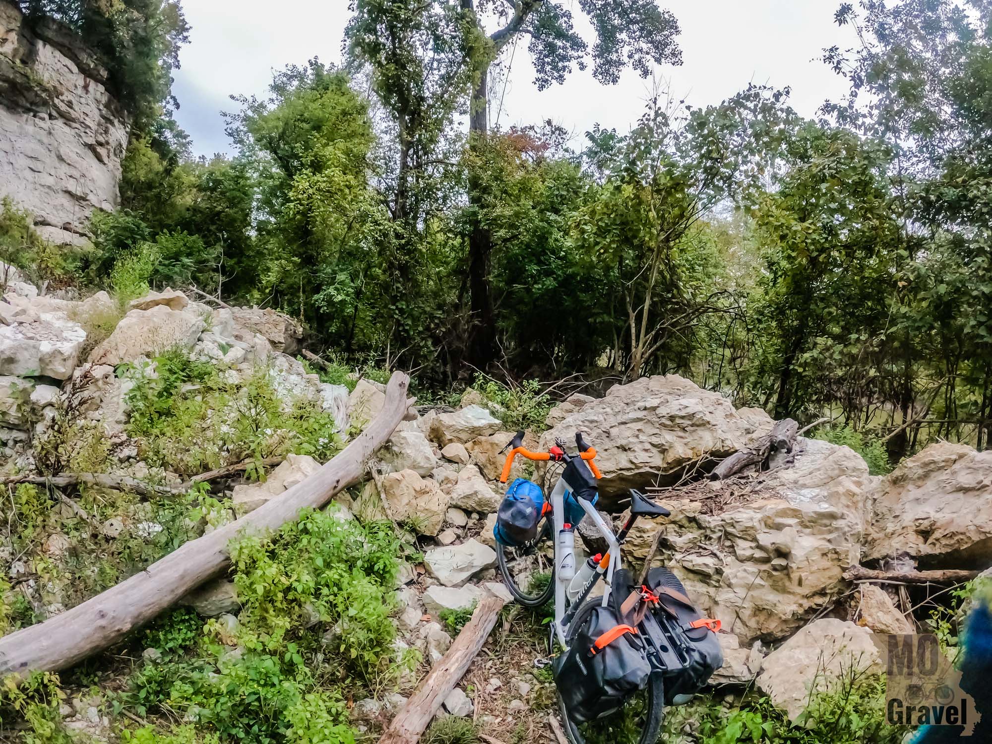 Katy Trail Rockfall Closure