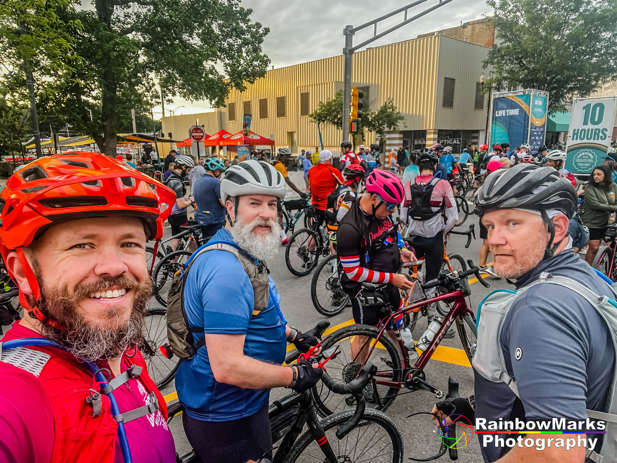 Unbound Gravel 100 Starting Selfie 